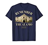 Remember The Alamo Souvenir History T-shirt Alamo T-Shirt