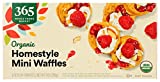 365 by Whole Foods Market, Waffles Homestyle Mini Organic 8 Count, 9 Ounce
