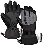 Tough Outdoors Men's Winter Gloves - Ski Gloves - Adult Snow Gloves for Men & Women - Snowboarding Gloves & Skiing Gloves - Waterproof Gloves & Insulated Gloves - Winter Snowboard Gloves Men & Women