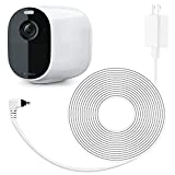 25ft/7.5m Power Adapter for Arlo Essential Spotlight, Weatherproof Outdoor Power Cable Continuously Charging Your Arlo Essential Camera- White