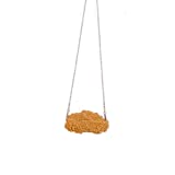 Simulation Fried Chicken Pendant Necklace Lovely Funny Handmade Simulation Food Chicken Legs Wings Necklace Resin Creative Barbecue Necklace for Women Girl Party Jewelry -Style 1