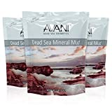 AVANI Classics Dead Sea Mineral Mud | Rich in Magnesium, Potassium, Calcium & Bromide | Actively Cleanses & Purifies Skin Allowing it to Better Absorb Moisture - 14.1 oz (3-pack)