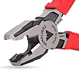 VAMPLIERS VT-001-8: 8" PRO Linesman Pliers, Screw Extractor Pliers to Remove Rusted/Damaged/Specialty Screws, Nuts and Bolts. Made in Japan