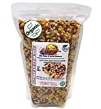 ORGANIC, 1.9 LB Heirloom Multi-colored Popcorn Kernels  Non-GMO  USA Grown  All Natural, Vegan, Gluten Free, KOSHER  Low Calorie High Fiber Snack  Perfect for Movie Night  INTL POP