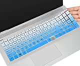 Keyboard Cover for HP Envy x360 2-in-1 15.6" with Fingerprint Reader 15M-ED0013DX/ed1023dx/ed1013dx/ed1047nr/ED1076NR,15Z-EE00, HP Envy x360 Fingerprint 15M-EE0013DX/EE0023DX ee0047nr, Ombre Blue