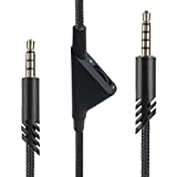 MJKOR Replacement for Astro A10 A40 Inline Volume Control Cable Cord, Audio Gaming Wire Compatible with Astro A10 A40 Headsets (2 Meter, Volume Control Function)