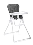 Joovy Nook High Chair, Compact Fold, Swing Open Tray, Charcoal