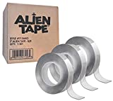 ALIENTAPE by Bell+Howell Nano Double Sided Tape, Multipurpose Removable Adhesive Transparent Grip Mounting Tape Washable Strong Sticky Heavy Duty for Carpet Photo Frame Poster Décor As Seen On TV