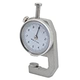 uxcell 0 to 10mm Range Measuring Tool 0.1mm Resolution Round Dial Thickness Gauge