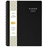 2022 Planner - Planner 2022 with Weekly & Monthly Spreads, Jan 2022 - Dec 2022, Strong Twin - Wire Binding, Round Corner, Improving Your Time Management Skill