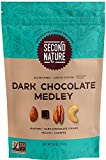 Second Nature Dark Chocolate Medley & Nut Trail Mix, Resealable Pouch, Certified Gluten-Free Snack, Ideal for Quick Travel Snacks, 1.62 lb