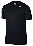 Nike Men's Dri-Fit Athletic Short Sleeve Shirt (X-Large, Black)