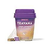 Teavana Citrus Lavender, Herbal Tea With Pineapple, Orange and Notes of Sage, 60 Count (4 packs of 15 sachets)