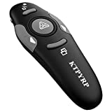 Presentation Clicker Pointer Wireless Presenter Remote Control,USB Presentation Remote PPT Clicker Slide Clicker for Mac/Win/Computer/Laptop