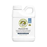 Wholistic Pet Organics Flaxseed Oil: Organic Flaxseed Oil for Dogs - Flax Oil Dog Supplement with Antioxidant Rich Rosemary and Omega 3, 6 Fatty Acids for Cardio, Immune, Skin and Coat Health - 16 Oz