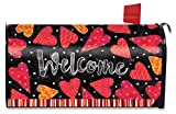 Briarwood Lane Valentine Large Magnetic Mailbox Cover Hearts Valentine's Day Oversized