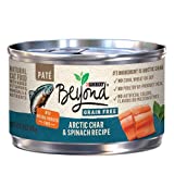 Purina Beyond Grain Free, Natural Pate Wet Cat Food, Grain Free Arctic Char & Spinach Recipe - (12) 3 oz. Cans