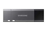SAMSUNG Duo Plus 256GB - 300MB/s USB 3.1 Flash Drive (MUF-256DB/AM), Black/Sliver