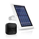 Wasserstein Solar Panel with Internal Battery Compatible with Blink Outdoor & Blink XT2/XT Camera (1-Pack, White)