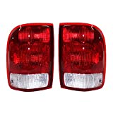 Rareelectrical NEW PAIR OF TAIL LIGHTS COMPATIBLE WITH FORD RANGER 2000 FO2800149 YL5Z 13405 AA YL5Z13405AA YL5Z-13405-AA FO2801149 YL5Z 13404 AA YL5Z13404AA YL5Z-13404-AA