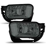 ACANII - For 2009-2012 Dodge Ram 1500 10-18 2500 3500 Smoked Lens Bumper Fog Lights Lamps Assembly Driver & Passenger