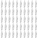 50Pack Scalpel Blades #11 Sterile Blades High Carbon Steel Perfect for Daily Use DIY Crafts Instruments Equipment