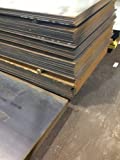 Bullseye Metals 3/8 .375 Steel Plate 10" x 12" x 3/8" Flat Bar Mild Steel!