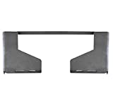 ECOTRIC 1/2" 3/8" Thick Steel Quick Tach Attachment Mount Plate Skid steer Adapter Bobcat. With One Year Warranty (1/2")