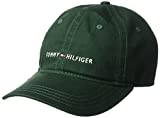 Tommy Hilfiger Men's Logo Dad Baseball Cap, Pine Grove, One Size