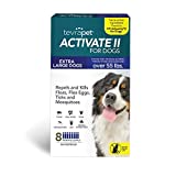 TevraPet Activate II Flea and Tick Prevention for Dogs | 8 Months Supply | Medicine for Treatment and Control | Topical Drops (X-Large 55+ lbs)