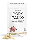 Pork Panko Keto Bread Crumbs, High Protein Healthy Keto Pork Rind Crumbs, Crushed Gluten Free Rinds with Zero Sugar or Carbs, Paleo Friendly Food – No Carb Healthy Breadcrumbs , 14oz