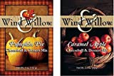 Wind & Willow Sweet Autumn/Fall Cheeseball and Dessert Mix Bundle - Caramel Apple & Pumpkin Pie