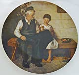"The Lighthouse Keeper's Daughter" decorative plate by Norman Rockwell (The Rockwell Heritage Collection)