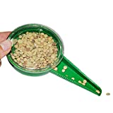 TXIN 2 Pcs Seed Sower, Portable Mini Hand Garden Plant Seed Dispenser Planter Starter Seeder with 5 Different Settings