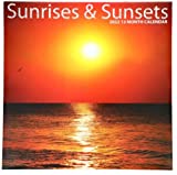 Retail Steelpangal - 2022 Sunrises & Sunsets 12 Month Wall Calendar 12 inchx12 inch Tropical Forests Heartland Flowers