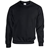 Gildan Men's Heavy Blend Crewneck Sweatshirt - X-Large - Black