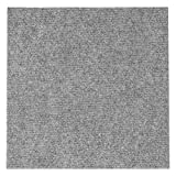 Self Adhesive Carpet Tile, Easy to Peel and Stick Carpet Floor Tile - 12 Tiles/12 sq Ft.