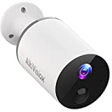 Security Cameras Wireless Outdoor - 1080p HD Night Vision WiFi Wireless Cameras for Home Security, Waterproof Surveillance Camera with Motion Detection, 2-Way Audio, Rechargeable Battery, SD Storage