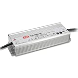 MEAN WELL Switching LED Driver Power Supply - Cable for Input and Output, 12V 22A 264W - HLG-320H-12 , Grey