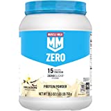 Muscle Milk ZERO, 100 Calorie Protein Powder, Vanilla, 15g Protein, 1.65 Pound, 25 Servings