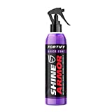 SHINE ARMOR Ceramic Coating Fortify Quick Coat Car Wax Polish Spray Waterless Wash & Wax Hydrophobic Top Coat Polish & Polymer Paint Sealant Detail Protection 8 Fl Oz