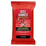 Fairchase Products Nose Jammer Gear-N-Rear Wipes Hunting Deer Scent Blocker, Use on Skin and Hunting Gear to Eliminate Odors, 20 Wipes,Multi