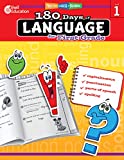 180 Days of Language for First Grade – Build Grammar Skills and Boost Reading Comprehension Skills with this 1st Grade Workbook (180 Days of Practice)