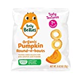 Baby Bellies Organic Pumpkin Round-a-bouts, 0.42 Ounce Bag (Pack of 6)