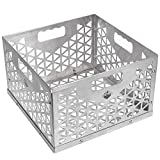 SHINESTAR Charcoal Basket for Oklahoma Joe’s, Stainless Steel Charcoal Box, Fire Basket for Most Offset Smoker Grill, 12 W x 12 D x 7.5 H
