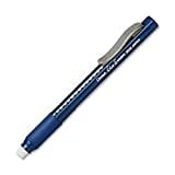 Pentel Clic Retractable Eraser, Refillable, Blue Barrel (PENZE22C)