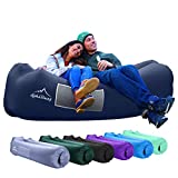 AlphaBeing Inflatable Lounger - Best Air Lounger Sofa for Camping, Hiking - Ideal Inflatable Couch for Pool and Festivals - Perfect Inflatable Beach Chair for Adults