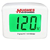 Power Watchdog Hughes Autoformers Dual Color DVM, LED Digital Voltmeter