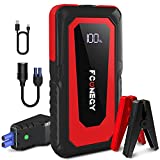 Battery Jump Starter, 2000A Peak Portable Car Jump Starter, 12V Auto Battery Booster (up to 8.0L Gas, 7.0L Diesel Engine) 20000mAh Jumper Power Pack with Dual USB Quick Charge 3.0, LED Light