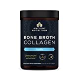 Ancient Nutrition Collagen Powder, Bone Broth Collagen, Vanilla, Hydrolyzed Multi Collagen Peptides, Supports Skin and Nails, Joint Supplement, 30 Servings, 18.3oz